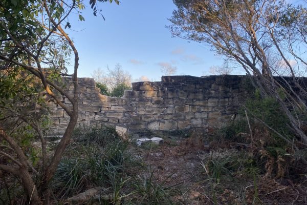 North Head Wall Opening Before