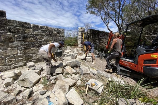 North Head Wall Opening During